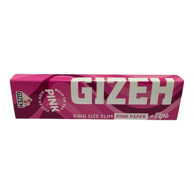 Gizeh King Size Pink Paper + Tips