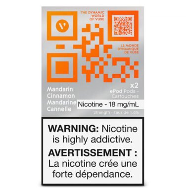 VUSE CARTRIDGES 18MG