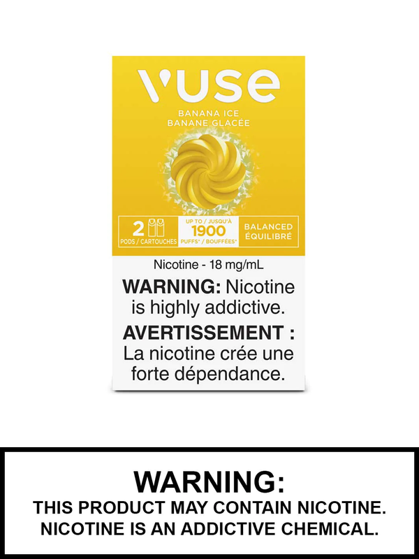 VUSE CARTRIDGES 18MG
