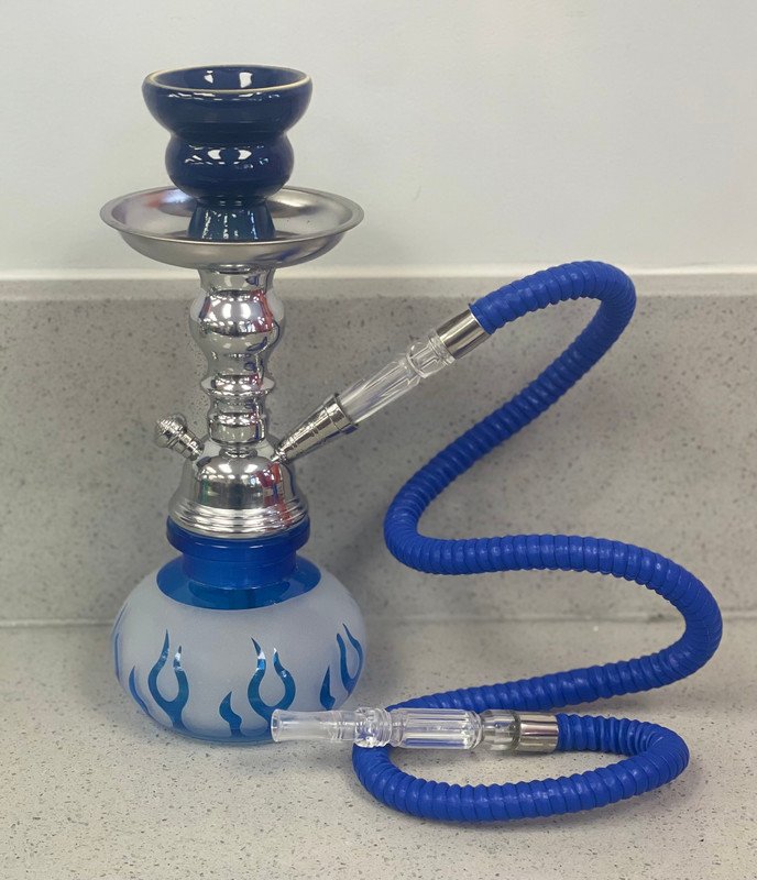 HOOKAH - 10" CRYSTAL SKULL