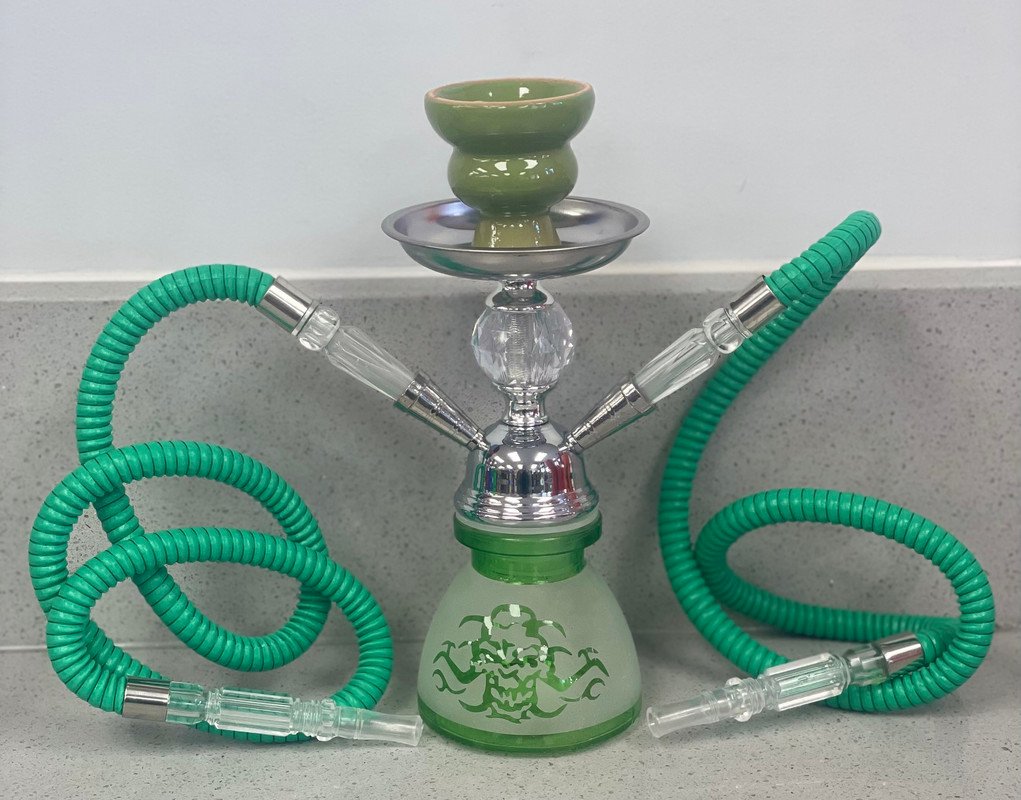 HOOKAH - 10" CRYSTAL SKULL