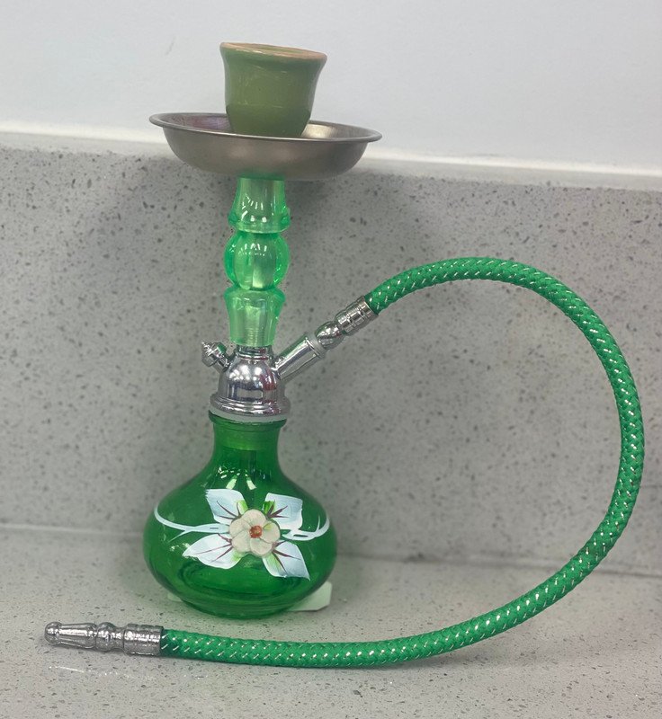 HOOKAH - 9" ASSORTED GRASS