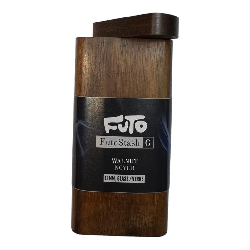 DUGOUT-WOOD 12MM GLASS TASTER
