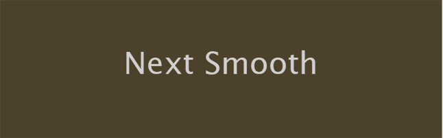 NEXT SMOOTH KS