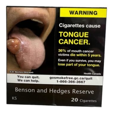 BENSON AND HEDGES RESERVE KS