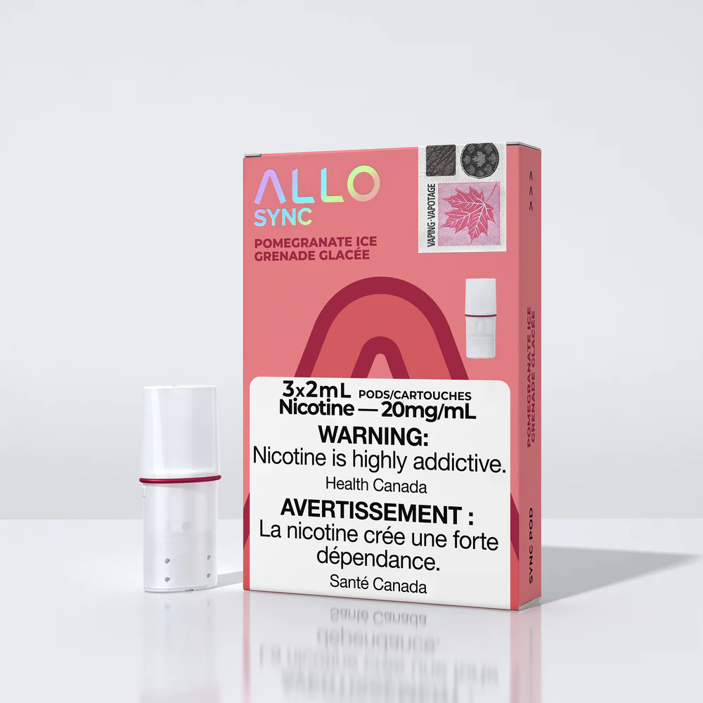 ALLO PODS POMEGRANATE ICE