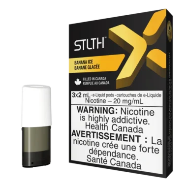 STLTH PODS BANANA ICE