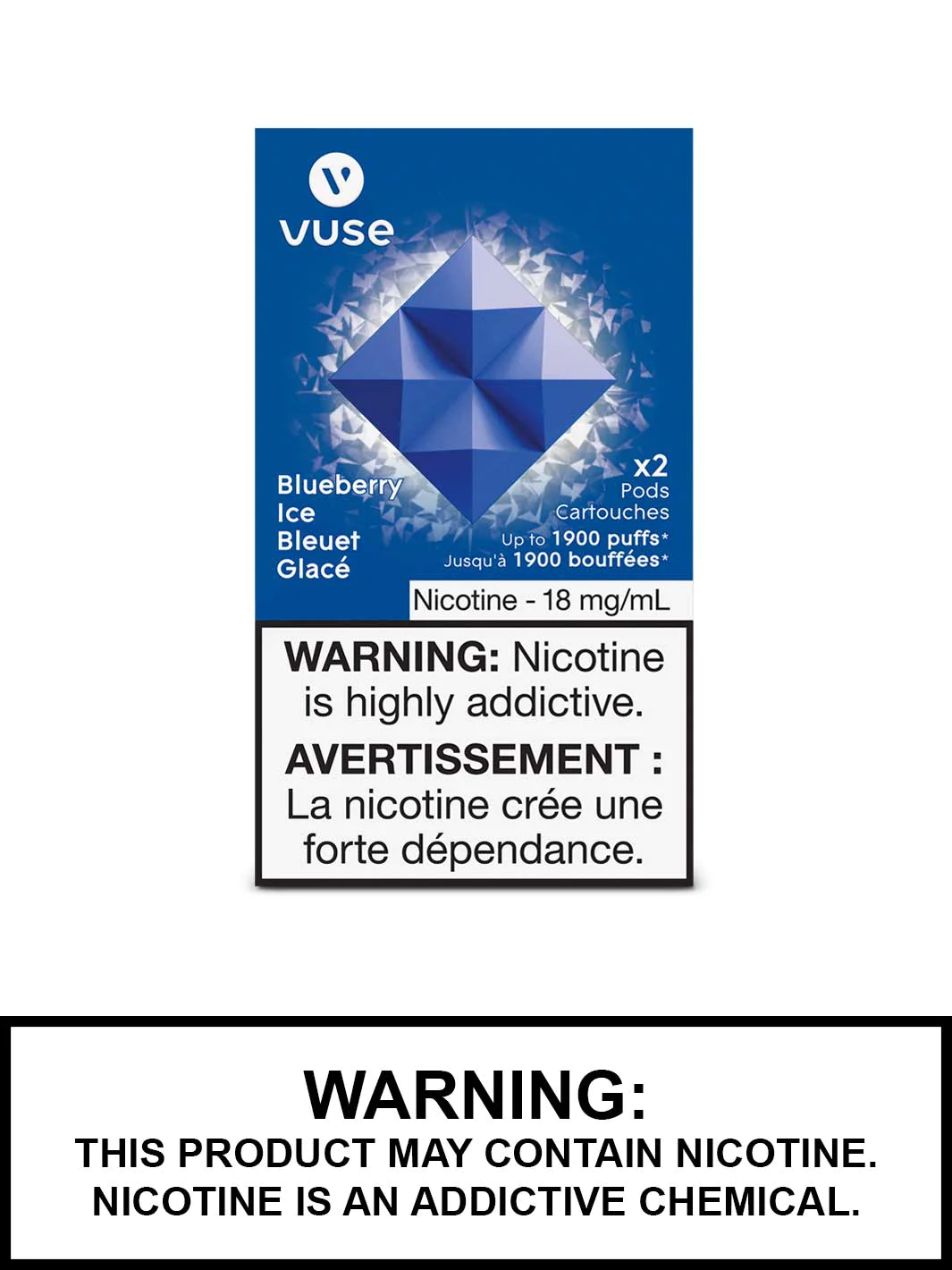 VUSE CARTRIDGES 18MG