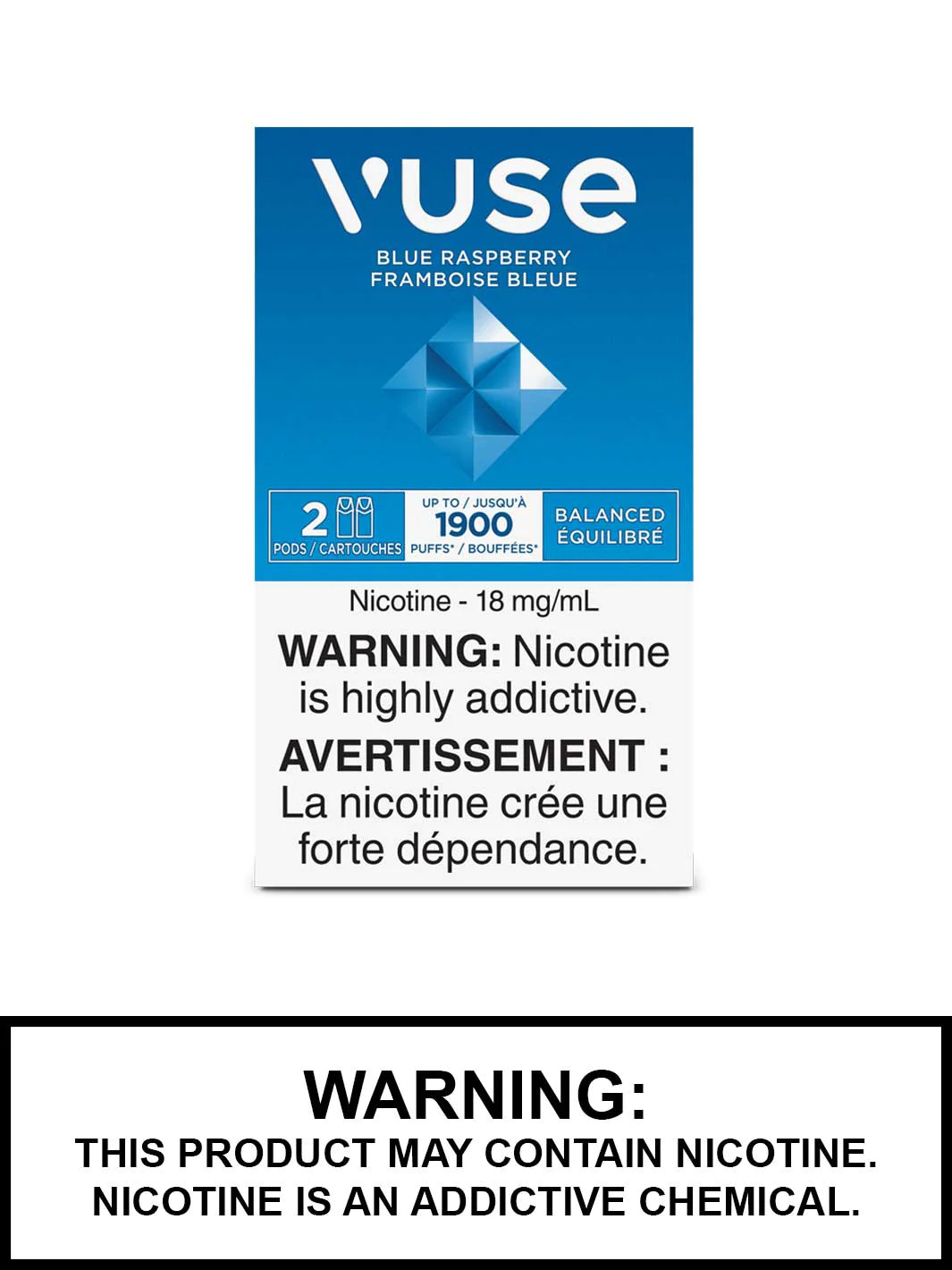 VUSE CARTRIDGES 18MG