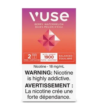 VUSE CARTRIDGES 18MG