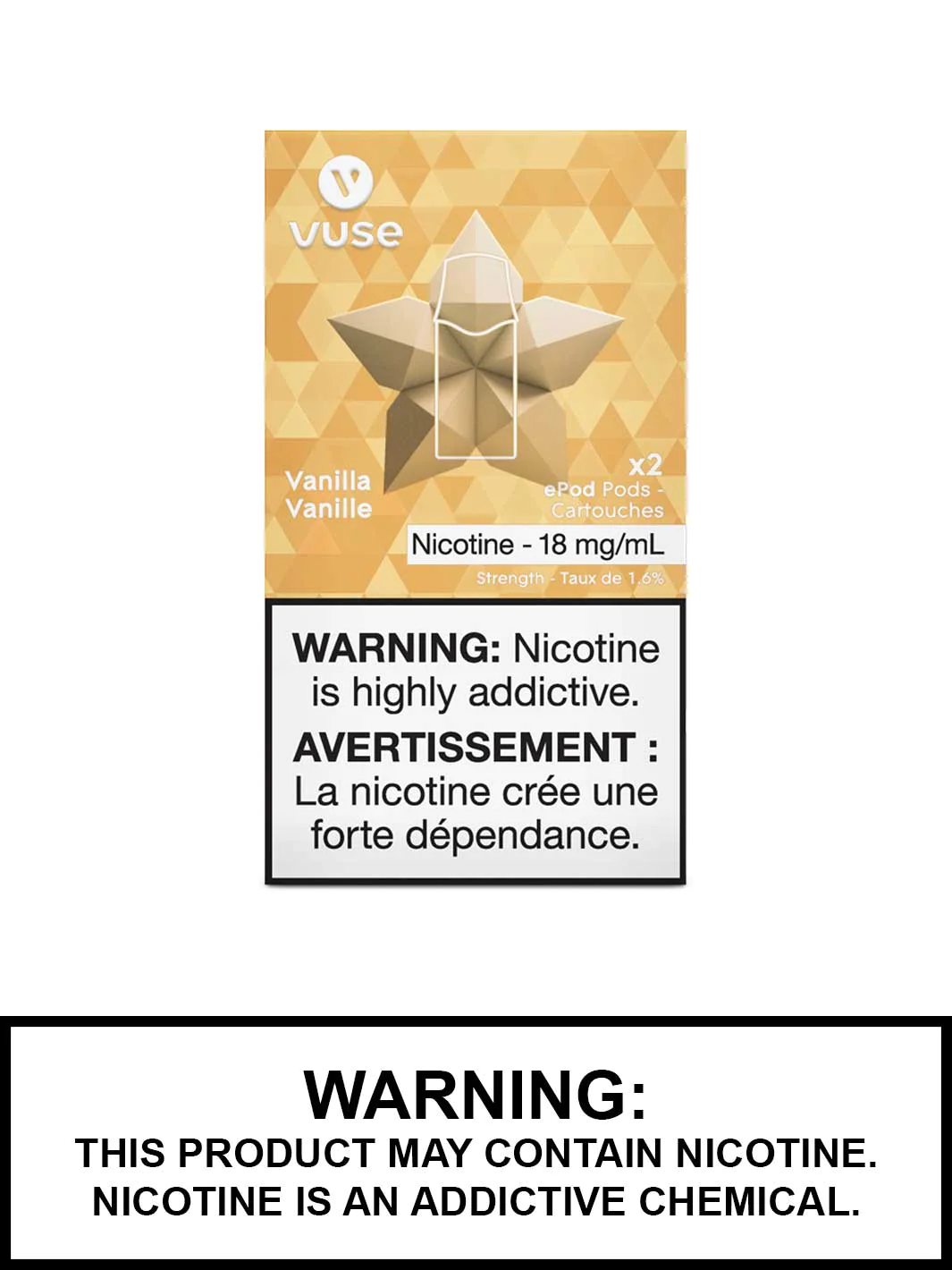 VUSE CARTRIDGES 18MG