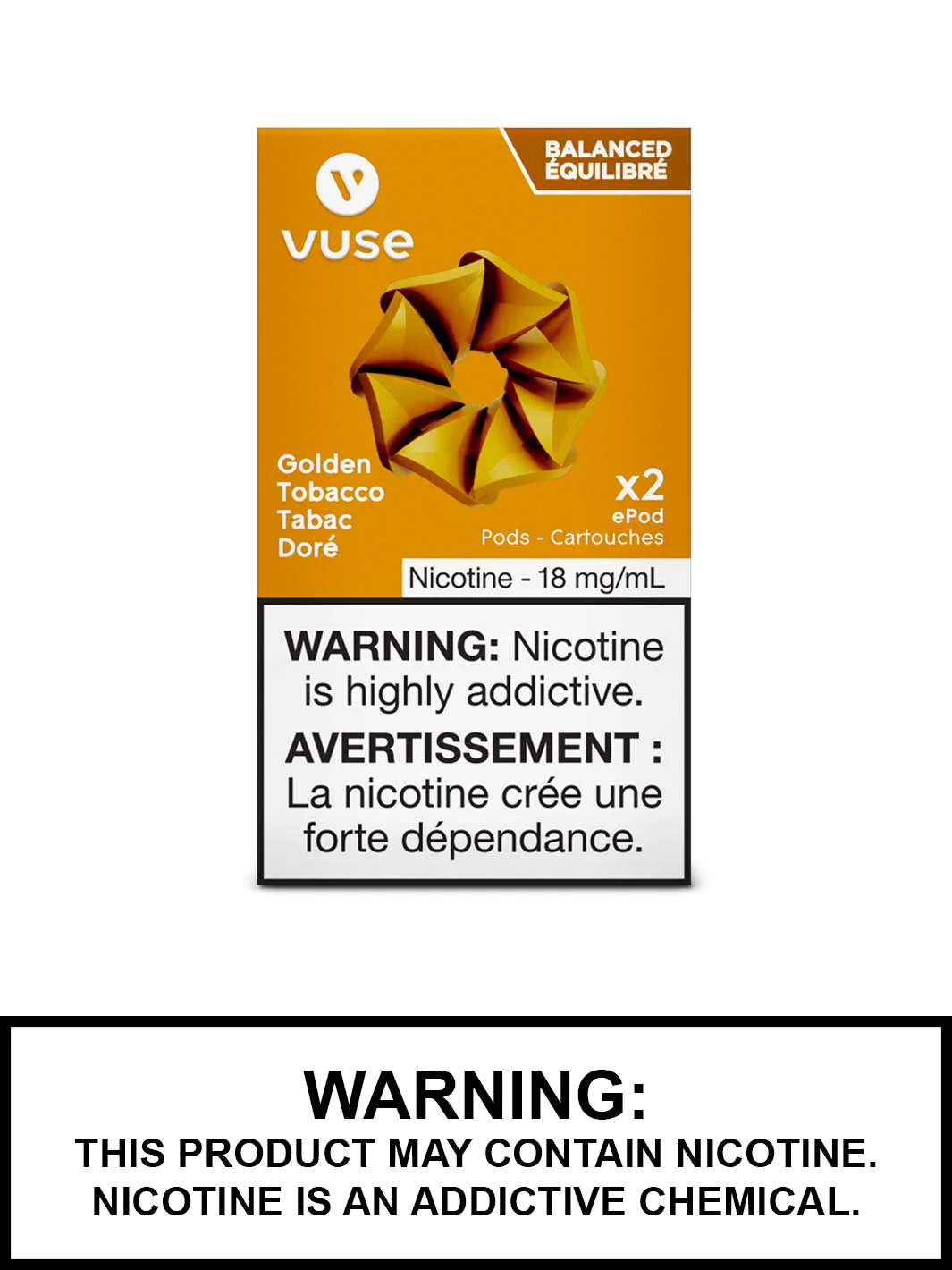 VUSE CARTRIDGES 18MG