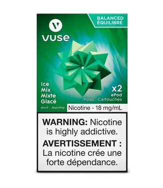 VUSE CARTRIDGES 18MG